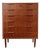 Vintage Danish Teak Chest of Drawers, 1950s For Sale