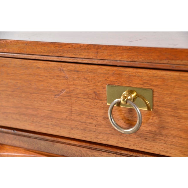 Mid-Century E-Gomme Collector Range Bedside Tables in Walnut and Brass from G Plan, 1960s, Set of 2 For Sale - Image 15 of 18