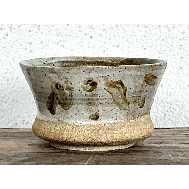 Ceramic Vintage Original Studio Pottery Bowl For Sale - Image 7 of 12