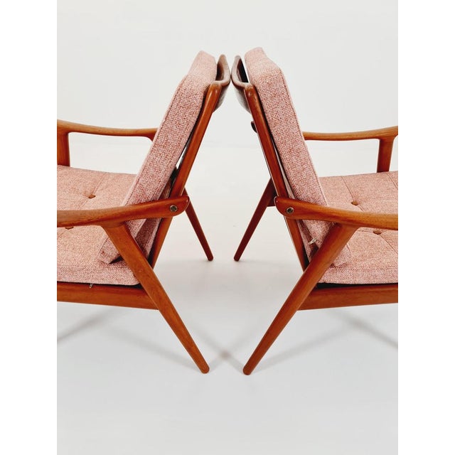 Mid-Century Scandinavian Teak Lounge Chair by Fredrik Kayser for Vante, 1950s For Sale - Image 9 of 11