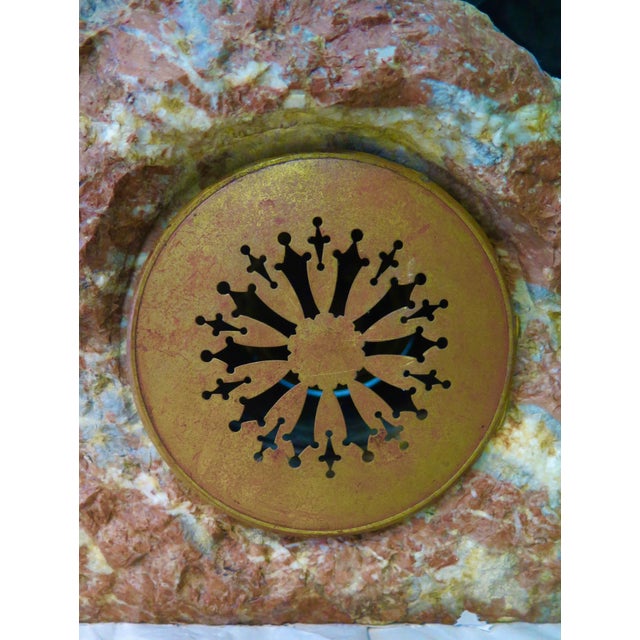 Early 20th Century Bronze Mountain Lion with Tiffany & Co. Clock For Sale - Image 4 of 12