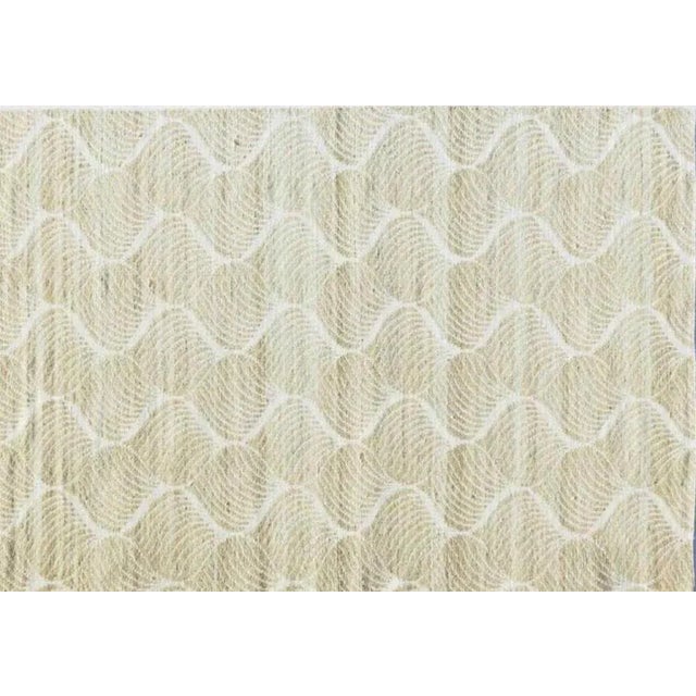 Nice new Kilim with beautiful Vienna decorative design and beautiful colors, entirely handwoven and embroidered with wool...