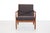 Beautiful, rare armchair designed by Ejvind Johansson and produced by Feldballes Mobelfabrik in Denmark. The chair is...
