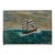 1925 Schooner Painting by M. Johnson For Sale