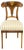Antique Biedermeier Walnut Dining Chair For Sale
