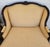 Pierre Deux Style French Country Provincial Bergere Lounge Chairs & Ottoman Pair For Sale - Image 14 of 18