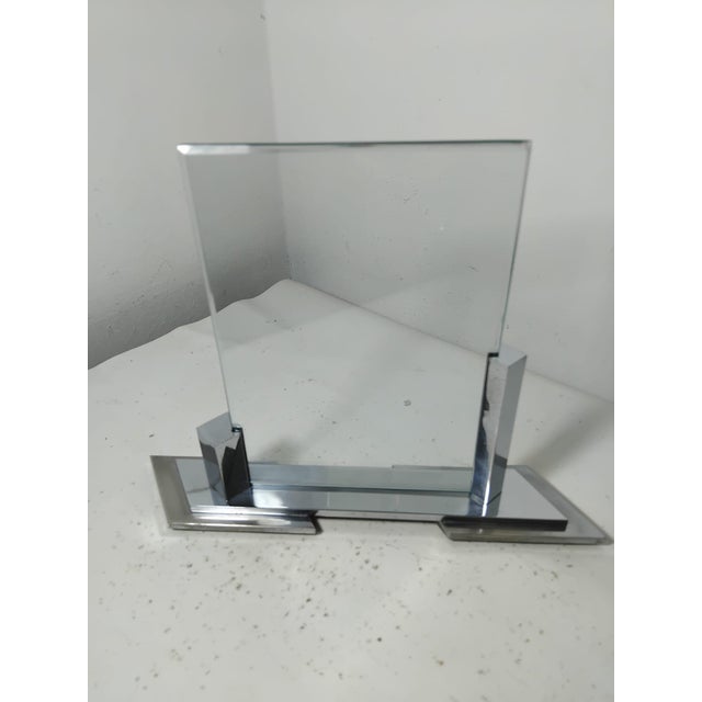 Beautiful tabletop photo frame by Luigi Re Torino. An entirely original Art Deco piece. Beautiful, minimalist, and...