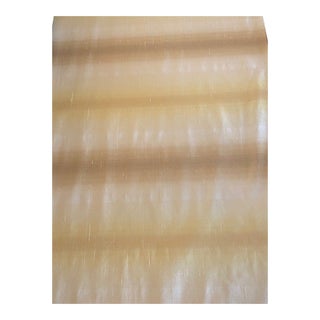 Scalamandre Ombre Gold, Cream & Beige Silk Fabric For Sale