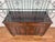 Maitland - Smith Maitland Smith Neoclassical Leather Wrapped Base Ornate Ironwork Baker’s Rack For Sale - Image 4 of 12