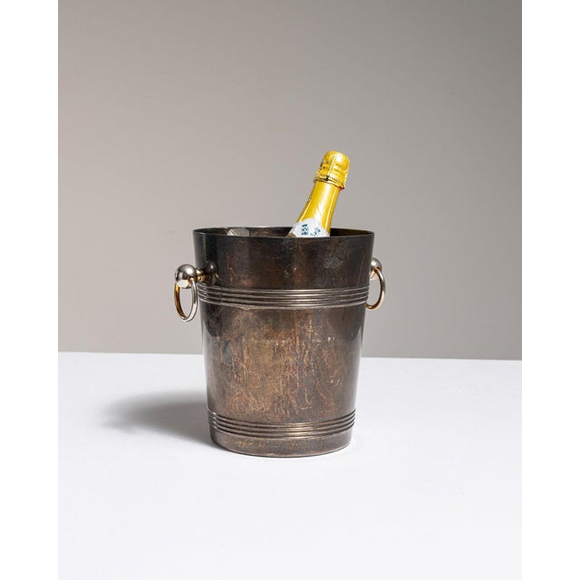 Mid 20th Century France Silver Ice Bucket For Sale - Image 15 of 15
