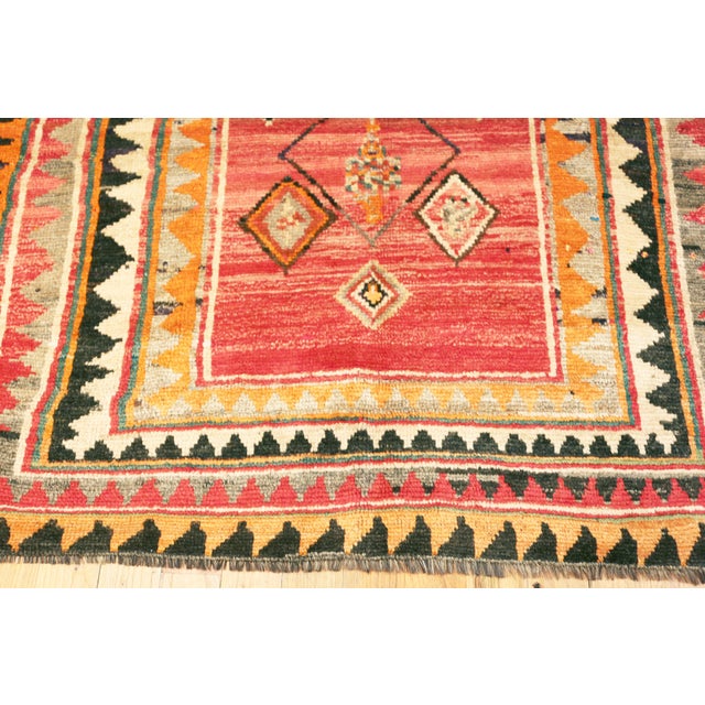 Textile Nazmiyal Collection Vintage Persian Gabbeh Rug For Sale - Image 7 of 9