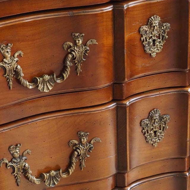 Louis XV Chest of Drawers with Arbalète Front For Sale - Image 16 of 18