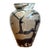 Vintage Abstract Glazed Ceramic Vase For Sale