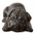 MCM Carved Ebony Pug For Sale