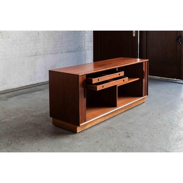 Wood Lowboard by Arne Vodder for Sibast Møbler, Denmark, 1960s For Sale - Image 7 of 18