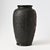 1920s Japanese Textured Black Vase from Tokoname, 1920s For Sale - Image 5 of 10