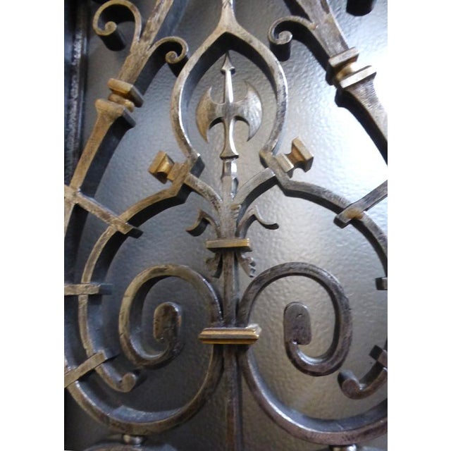 Wrought Iron Floor Clock, 1930s For Sale - Image 11 of 16