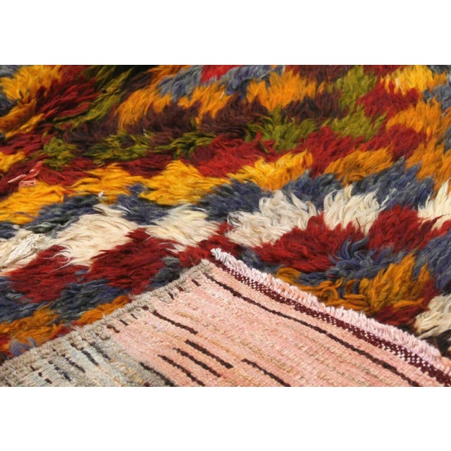 1960s Turkish Tulu Rug For Sale - Image 4 of 6