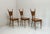 Wood Wooden Chairs, 1950s, Set of 6 For Sale - Image 7 of 7
