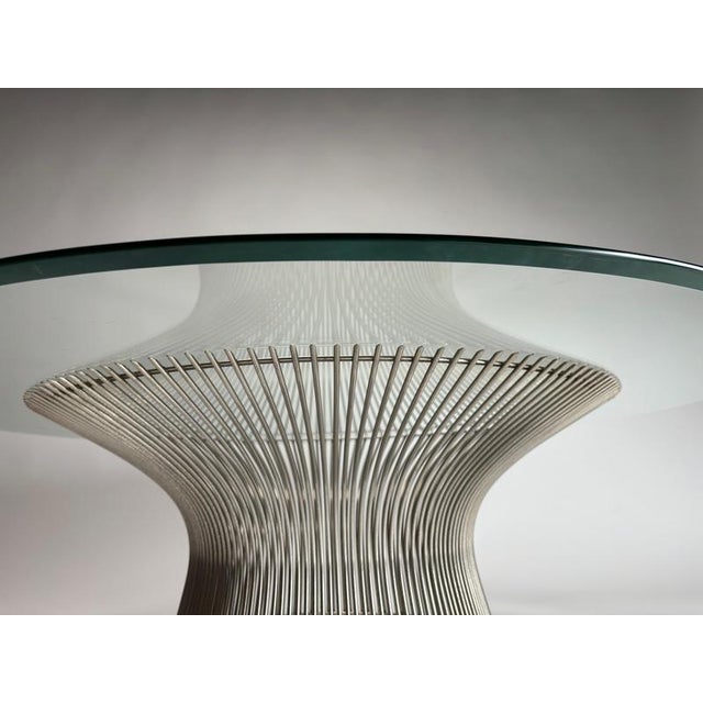Coffee Table in Steel and Glass from Warren Platner, 1962 For Sale - Image 10 of 12