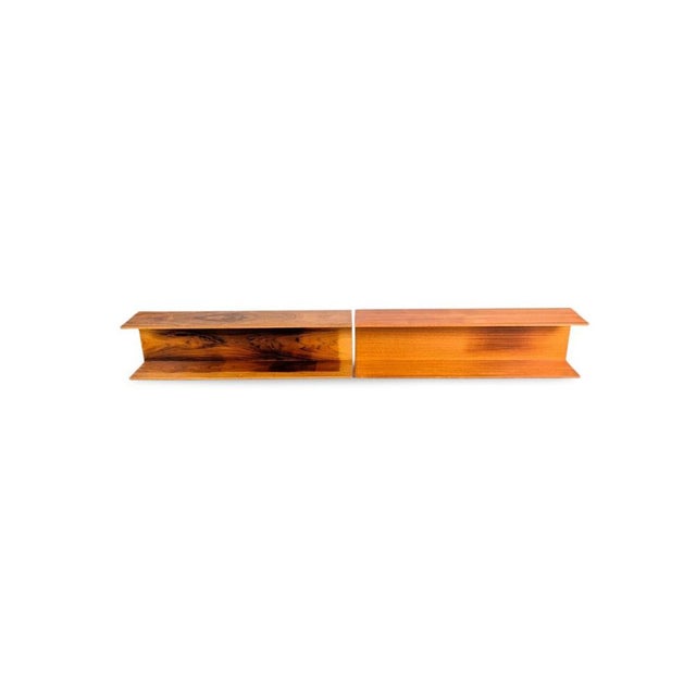 Mid-Century Wall Shelf in Teak by Wilhelm Renz For Sale - Image 11 of 11