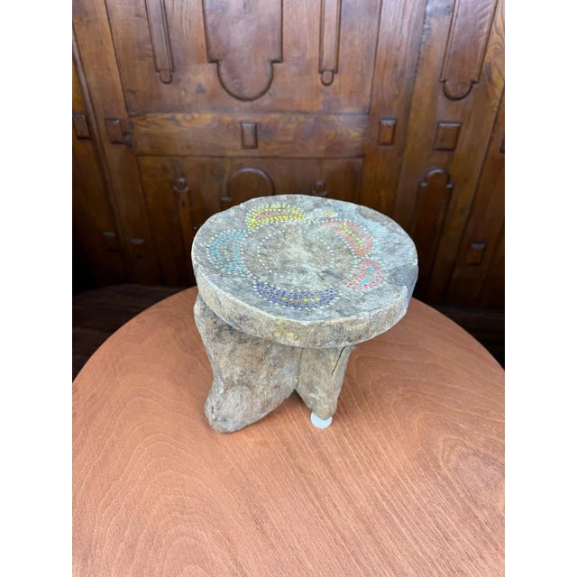 Late 18th Century Turkana African Stool – Antique Kenyan Carved Seat For Sale - Image 6 of 12