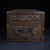 Late 20th Century Pair of Huali Rosewood Nesting Boxes Carved With Bat & Peach Motif For Sale - Image 5 of 10