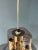 Space Age Hat Pendant Lamp with Acrylic Glass Shade and Chrome Inner Frame For Sale - Image 9 of 11