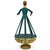 This is a mid-century Italian polychromed cage mannequin with glass eyes. These were once used for store display. Her...
