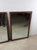 Mid-Century Modern Pair of Mid Century Modern Rectangular Wall Mirrors With Thin Walnut Frame For Sale - Image 3 of 18