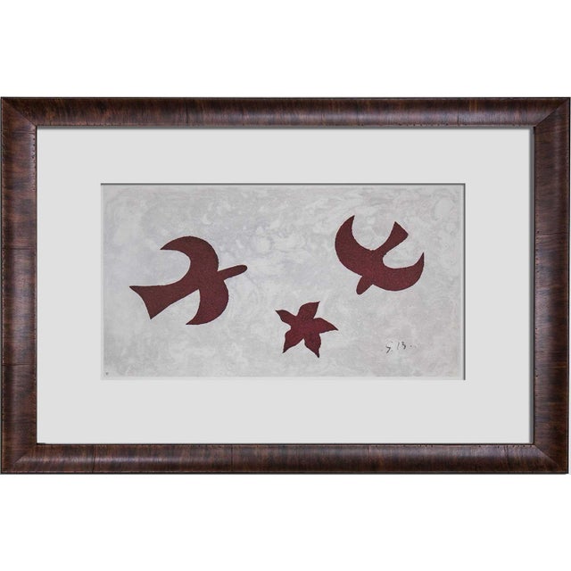 1950s Modern Georges Braque Limited Ed Lithograph For Sale - Image 5 of 5
