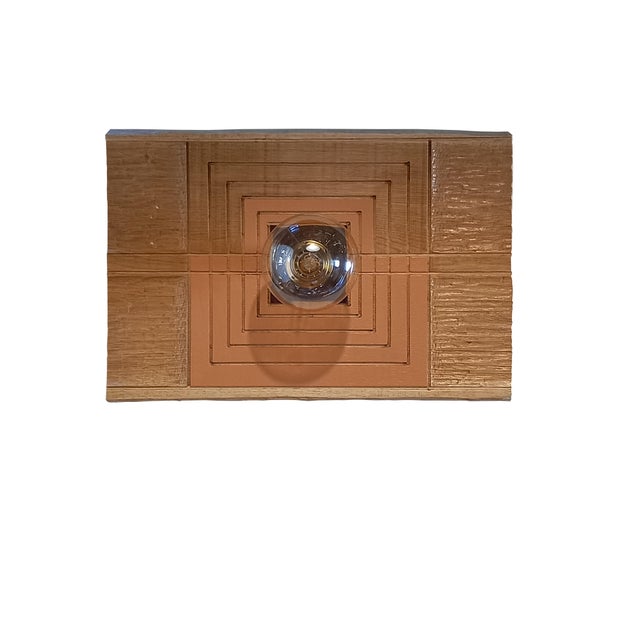 Brown Azteca Lamp by Pietro Meccani from Meccani Arredamenti, 1996 For Sale - Image 8 of 8