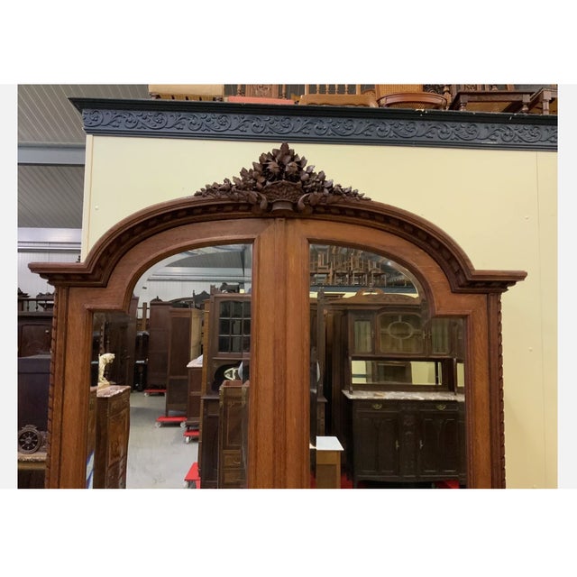 Antique Art Nouveau Wardrobe, 1910 For Sale - Image 12 of 13