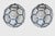 Honeycomb Wall Lamps in the style of Adolf Loos, 1950s, Set of 2 For Sale - Image 9 of 14