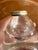 A beautiful pair of vintage glass shakers featuring sculptural sterling silver tops by renowned American silversmith Allan...