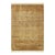 Art Nouveau 1990's Pak-Persian Gold/Green Wool Rug - 6'0'' X 8'7'' For Sale