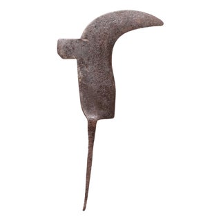 19th Century French Iron Billhook For Sale