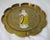 Chinese Vintage Chinese Enamel and Brass Tray For Sale - Image 3 of 4