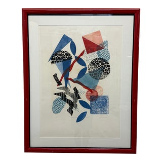 Rita Schwartz Mardi Gras Series Lithograph on Paper - 2 of 2 Available For Sale