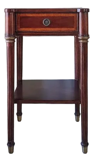 Mahogany Accent Table by Ethan Allen