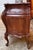 Antique Art Nouveau Hand Carved Mahogany Dresser and Mirror For Sale - Image 4 of 11