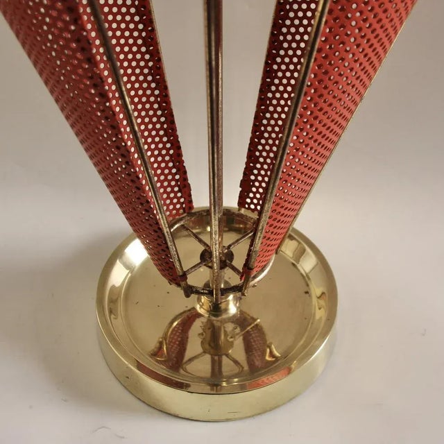 Metal German Rockabilly Umbrella Stand, 1950s For Sale - Image 7 of 11