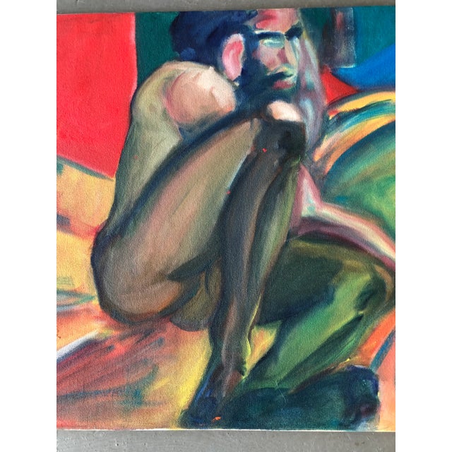 Original painting on stretched canvas 22 x 26 Unframed