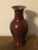 Antique 19th Century Chinese Porcelain Baluster Shape Vase with Sang de Boeuf Oxblood Glaze For Sale - Image 10 of 13