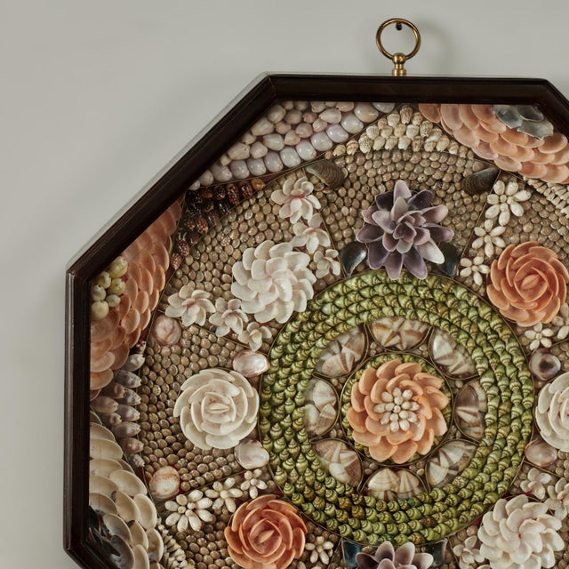 Victorian Vintage Sailors Valentine For Sale - Image 3 of 9