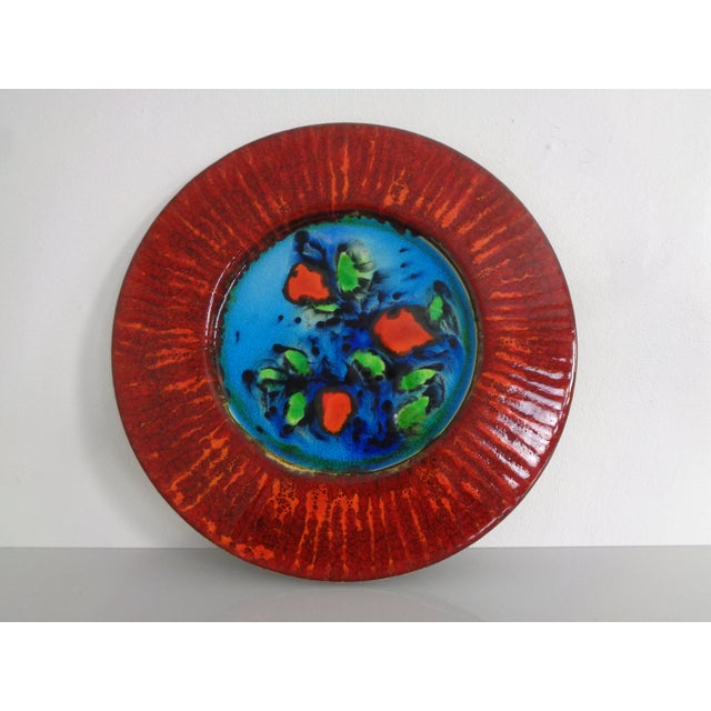 Large Glazed Ceramic Bowl, Germany, 1960s For Sale - Image 4 of 10