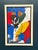 Original Vintage Swedish Oil on Panel – “Man bland färger” by Emil Östlund – Signed – Newly Framed – 75 × 51 cm (29.5" ×...