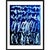 Blue Writings No. 3 — Abstract Original Oil Painting Inspired by Cy Twombly For Sale - Image 8 of 8