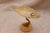 Footed Vase Gold Dolphin Decor, 1950s For Sale - Image 13 of 18