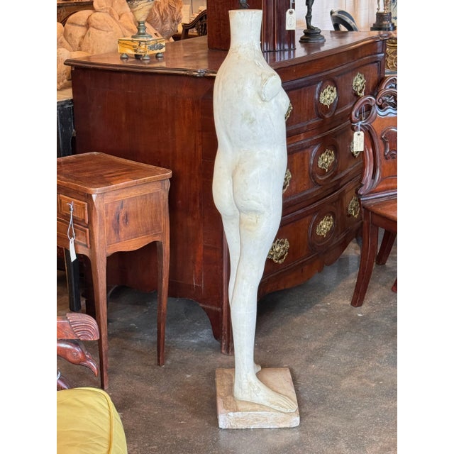 Sculpture Materials Standing Torso Sculpture For Sale - Image 7 of 8